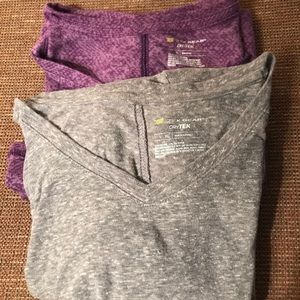 DRYTek exercise shirts